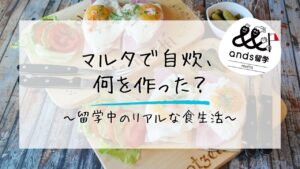 マルタで自炊、何を作った？【留学中の食生活】