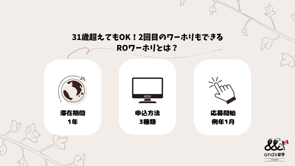 【35歳までOK】ROワーホリとは？ROセカンドワーホリを徹底解説｜ROの年齢条件・費用・ワーホリとの違い